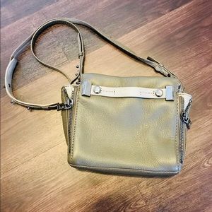 Botkier Leroy Olive Leather Crossbody handbag